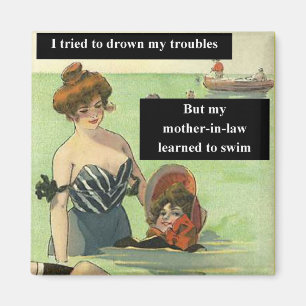 Trouble with Mother-In-Law Magnet