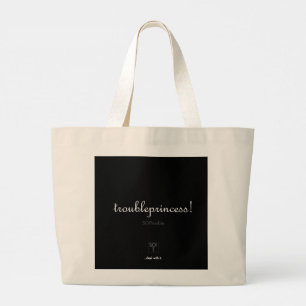troubleprincess ! grand sac fourre-tout
