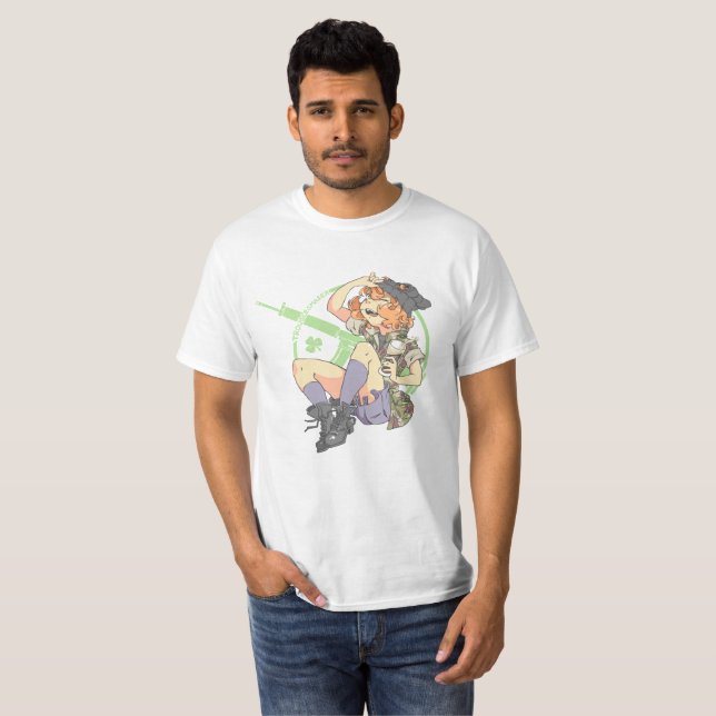 Troublesmaker Plain (Little Armalite) T-Shirt (Front Full)