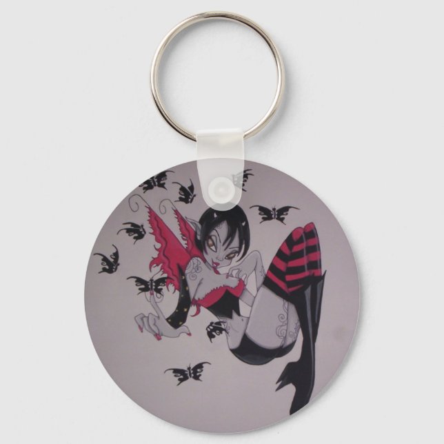 TroublesomeThings keychain (Front)