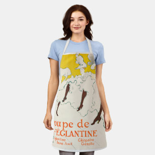 Troupe de Mademoiselle Eglantine, Toulouse Lautrec Apron