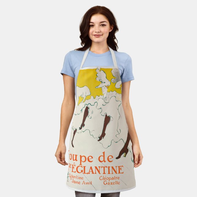 Troupe de Mademoiselle Eglantine, Toulouse Lautrec Apron (Worn)