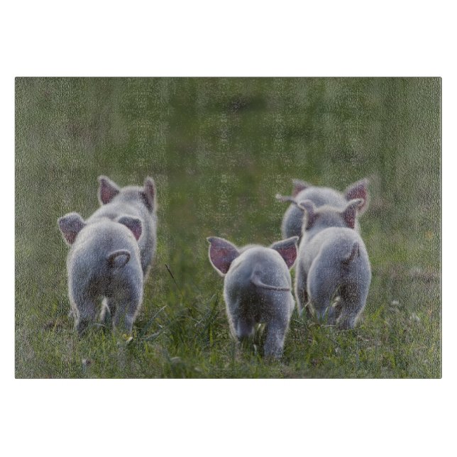 Troupeau de planche à découper de porcelets (Devant)
