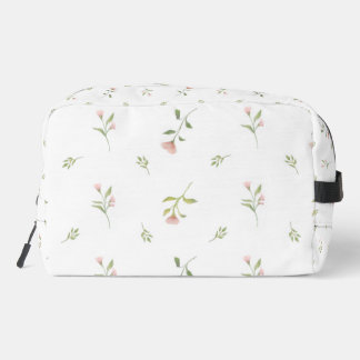 Trousse De Toilette aquarelle florale rustique