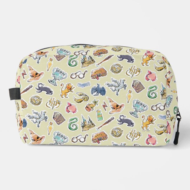 Trousse De Toilette Aquarelle Harry Potter Icons (Recto)