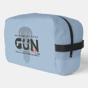Trousse De Toilette Art de monogramme de pistolet   