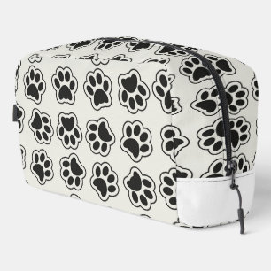 Trousse De Toilette Balles noires, Paws de chien, Paws de chat, Plan