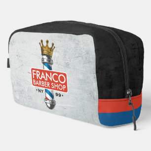 Trousse De Toilette Barber Hair Shop King Crown Barber Pole Hair Salon