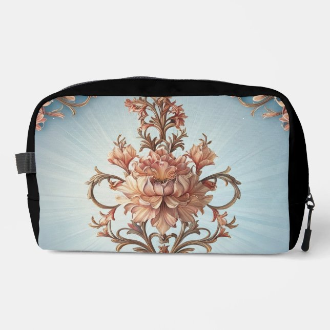 Trousse De Toilette Baroque Rose (Recto)