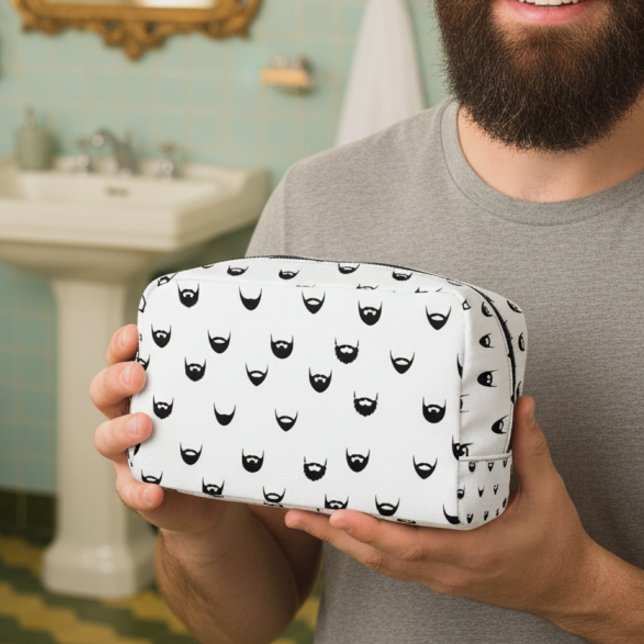 Trousse De Toilette Beard Maintenance Kit Bag | Funny Grooming Travel  (Créateur téléchargé)