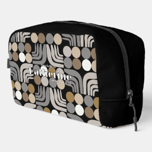 Trousse De Toilette Bohemian Noir Gris