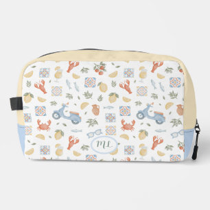 Trousse De Toilette Botanique Cottagecore Herbier Monogramme Vintage