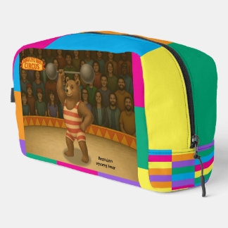 Trousse De Toilette Brandon, ours puissant du cirque