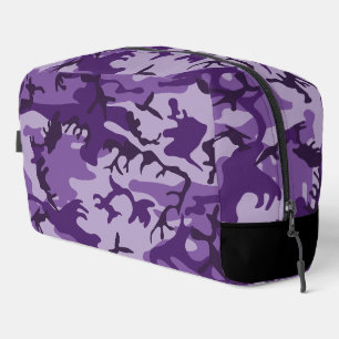 Trousse De Toilette Camouflage violet, Armée