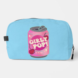 Trousse De Toilette Canette de soda cerise Girly Pop Rose rétro Y2K
