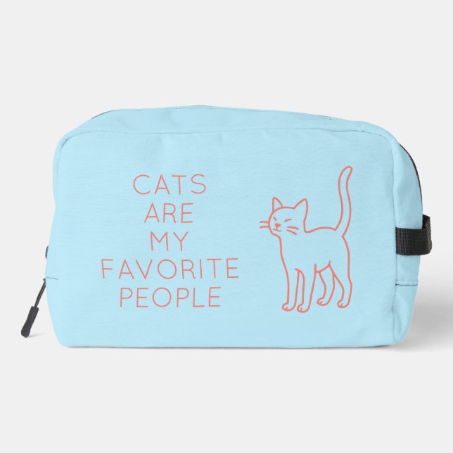 Trousse De Toilette Cats are my favorite people (Verso)