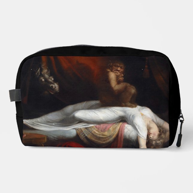 Trousse De Toilette Cauchemar par Henry Fuseli Gothic Macabre Dark Art (Recto)