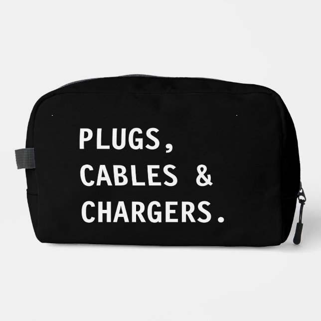 Trousse De Toilette Charger & Cable Organizer,Electronics Accessories  (Recto)