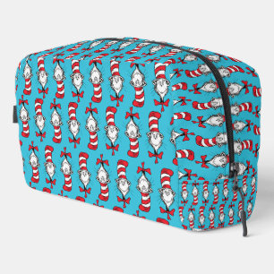 Trousse De Toilette Chat Dans Le Motif Casquette
