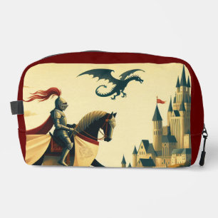 Trousse De Toilette Chevalier médiéval/dragon/château fantastique