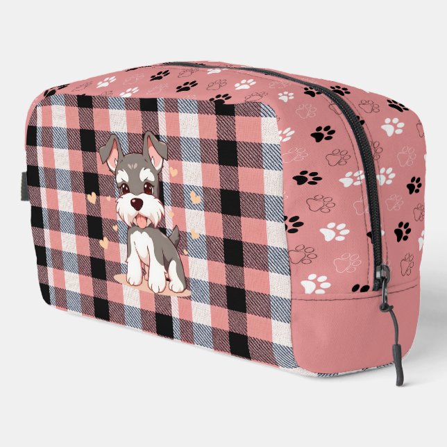 Trousse De Toilette Chien mignon (Coin droit)