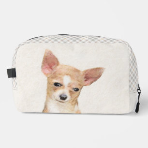 Trousse De Toilette Chihuahua Smooth Coat Peinture Chien Art original