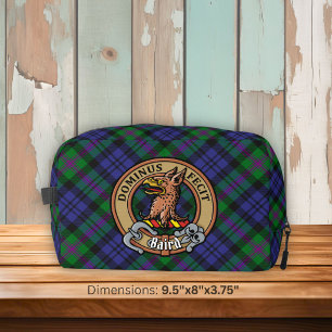 Trousse De Toilette Cimier du clan Baird sur tartan