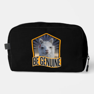 Trousse De Toilette Citation Alpaca Be Genuine - Llama Lover