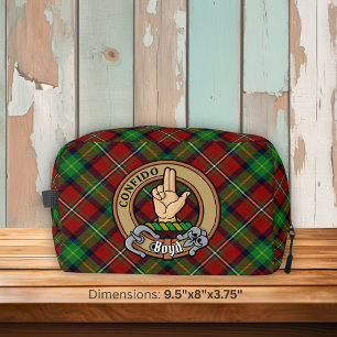 Trousse De Toilette Clan Boyd Crest sur Tartan