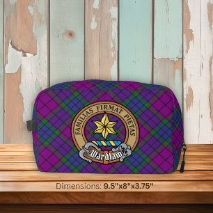 Trousse De Toilette Clan Wardlaw Crest sur Tartan