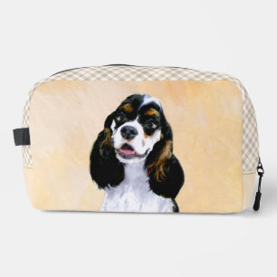 Trousse De Toilette Cocker Spaniel Peinture Parti Tan Original Chien A