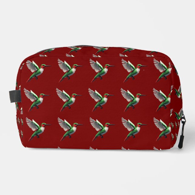 Trousse De Toilette Colibri vert (Recto)