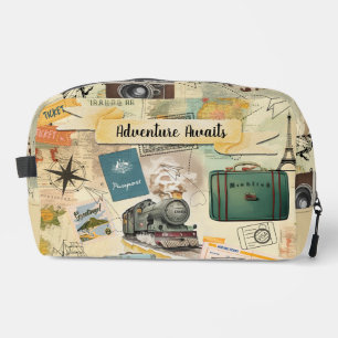 Trousse De Toilette Collage Vintage voyage