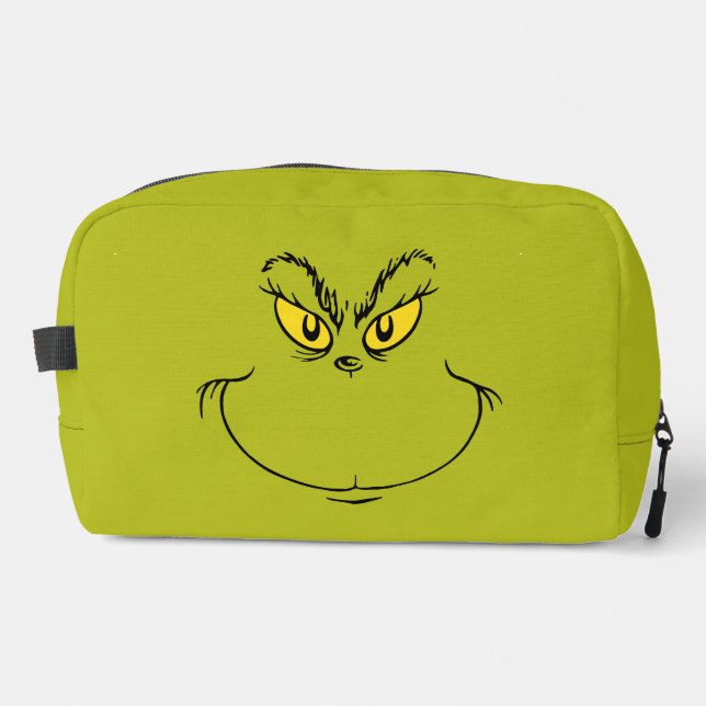 Trousse De Toilette Comment Grinch Stole Visage de Noël (Recto)