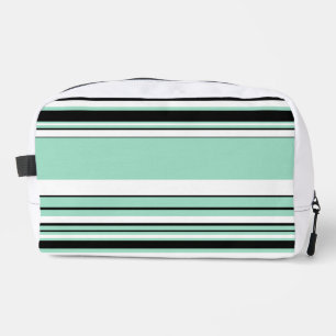 Trousse De Toilette Complex Stripes - Vert (Menthe)