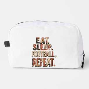 Trousse De Toilette Conception de fan de football vintage Graphique
