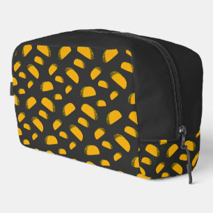 Trousse De Toilette Cool et amusant yummy taco motif gris foncé