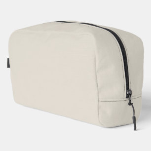 Trousse De Toilette Couleur solide de café blanc
