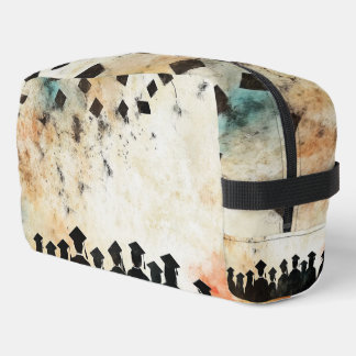 Trousse De Toilette Créez vos propres diplômés vintage grunge