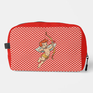 Trousse De Toilette Cupidon de la Saint-Valentin vintage/retro