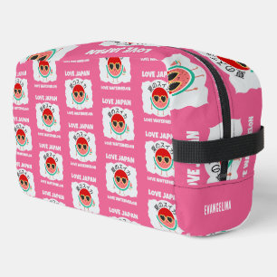 Trousse De Toilette Cute Kawaii WATERMELON AIMER JAPON Fruits d'été
