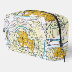 Trousse De Toilette Dallas - Ft. Graphique d'itinéraire