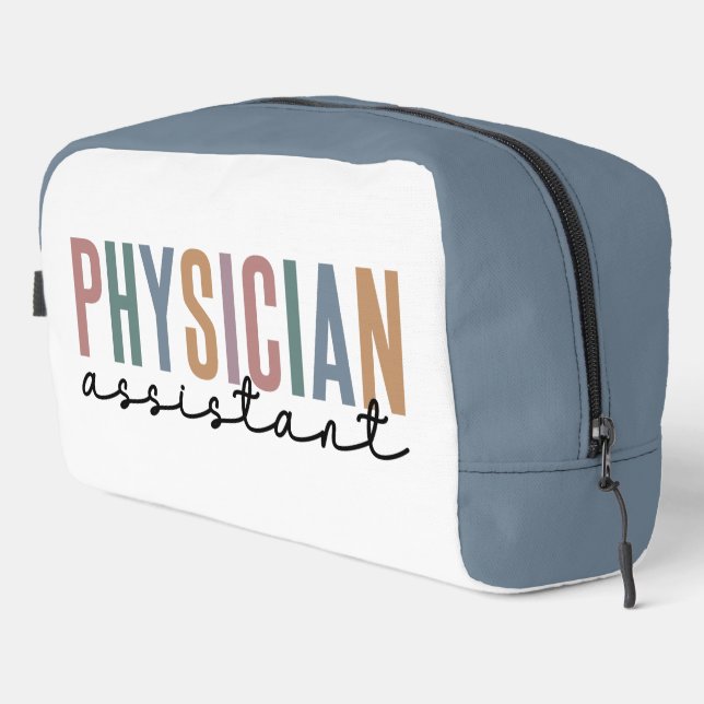 Trousse De Toilette Diplôme d'adjoint de médecin PA personnalisé (Coin droit)