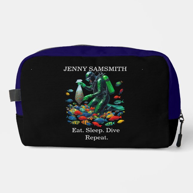 Trousse De Toilette Dive Life : Ocean Adventures Await! (Recto)