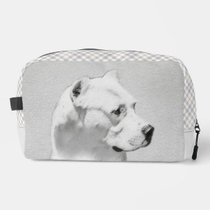 Trousse De Toilette Dogo Argentino Peinture Mastiff Original Chien Art