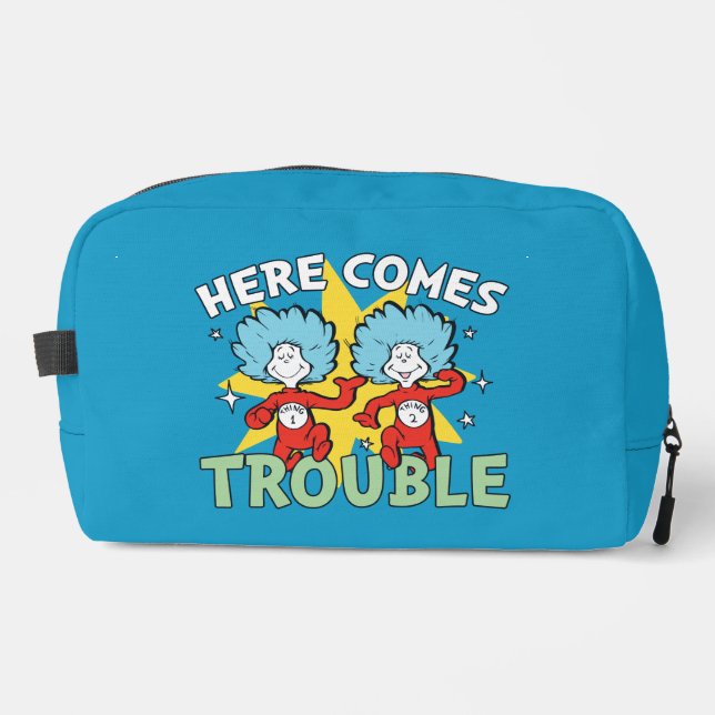 Trousse De Toilette Dr Seuss | Une Chose Deux Ici, C'Est Difficile (Recto)