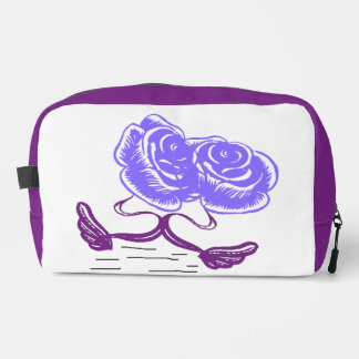 Trousse de toilette "Éclat Floral" – Violet 