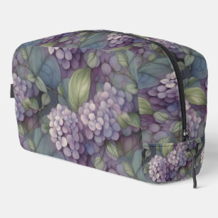 Trousse De Toilette Elégant chic pourpre pourpre chic aquarelle fleuri