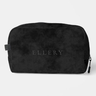 Trousse De Toilette Elégant timbre Faux sur noir tacheté