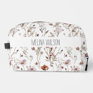Trousse De Toilette Elégante aquarelle fleur sauvage